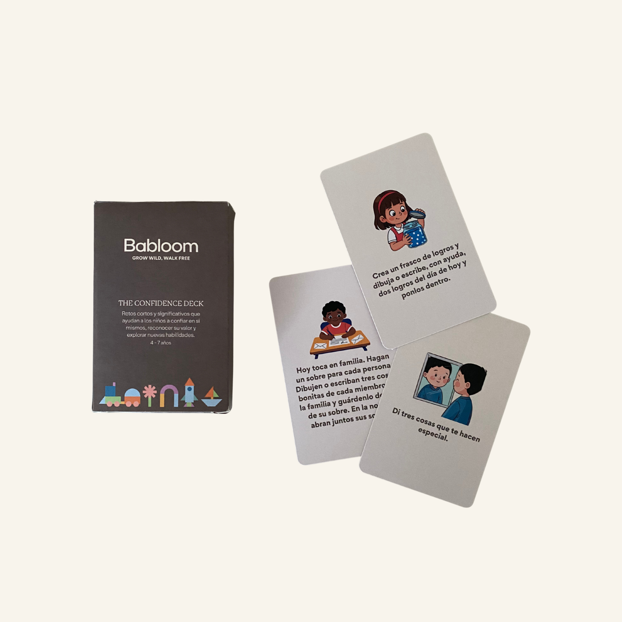 The confidence deck - juego de mini retos para niños